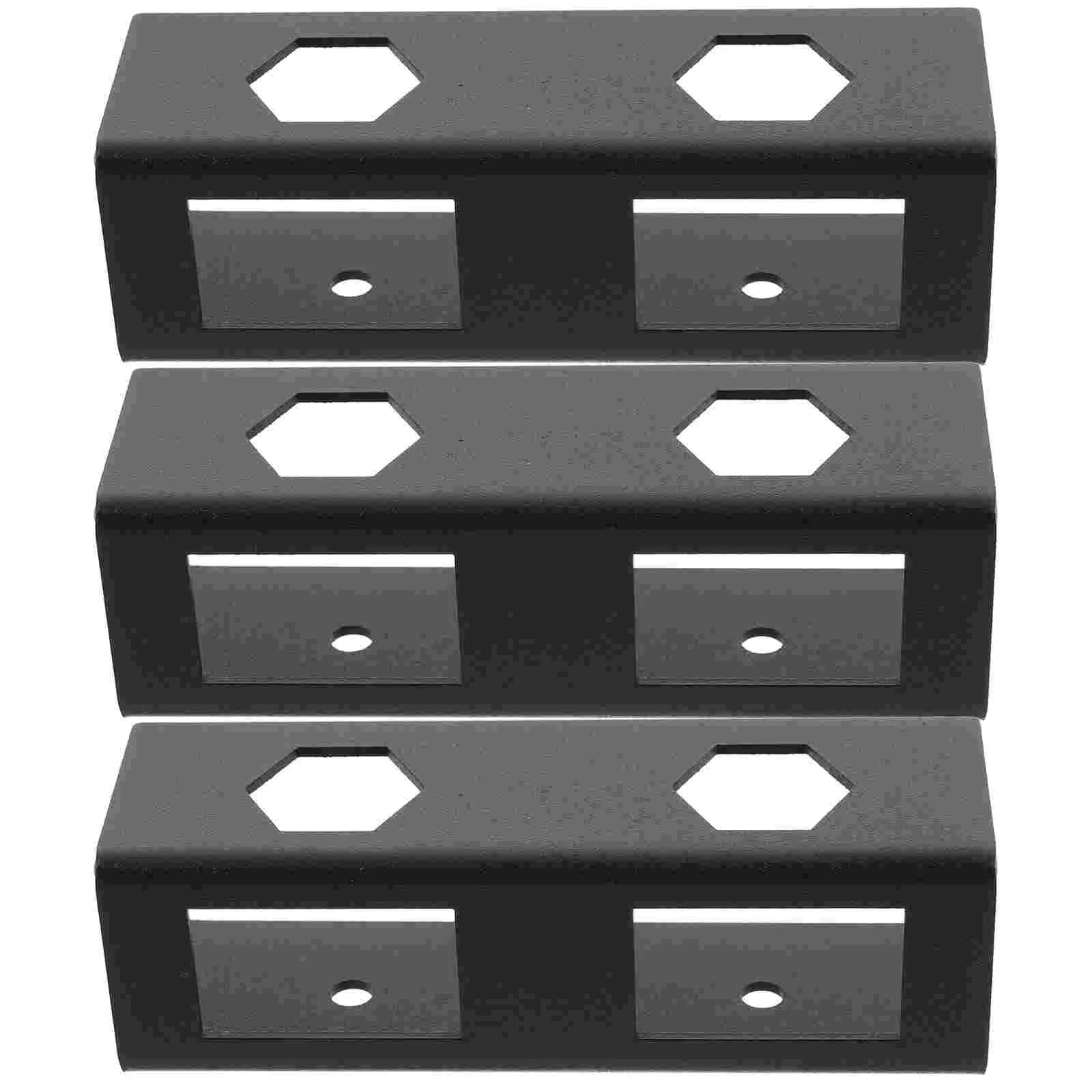 Under-desk Laptop Metal Tray Holder Invisible Storage Bracket (black) Stand Carbon Steel