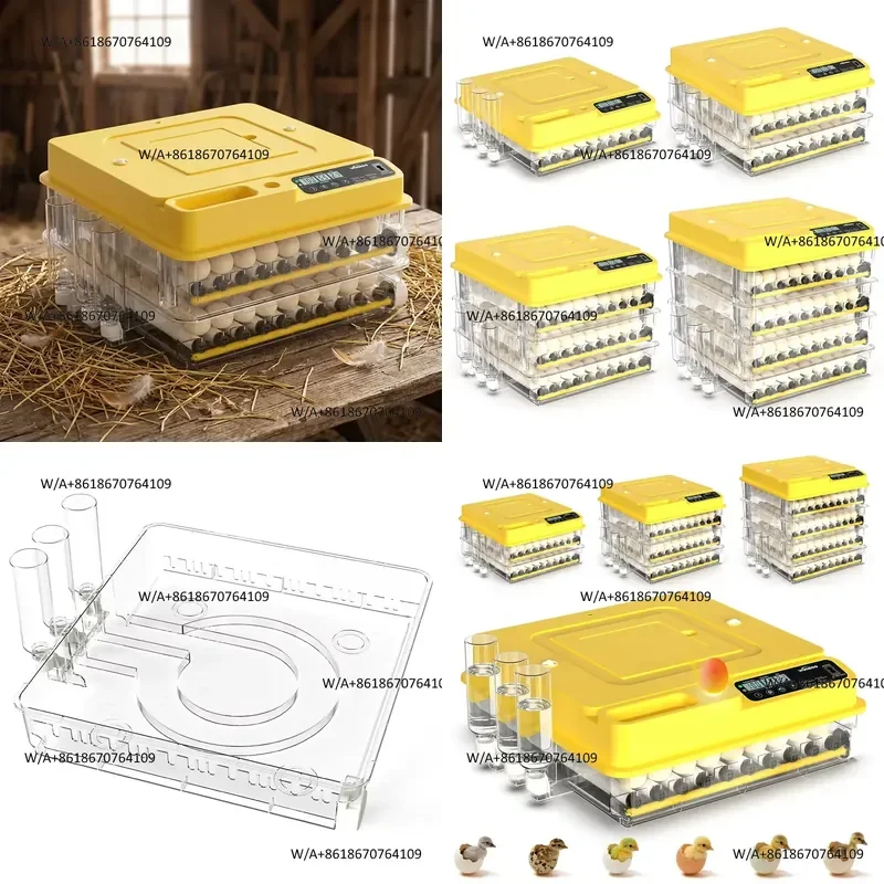 durable WONEGG Efficient Automatic Poultry 128 Turning Countdown Precise Temp Control