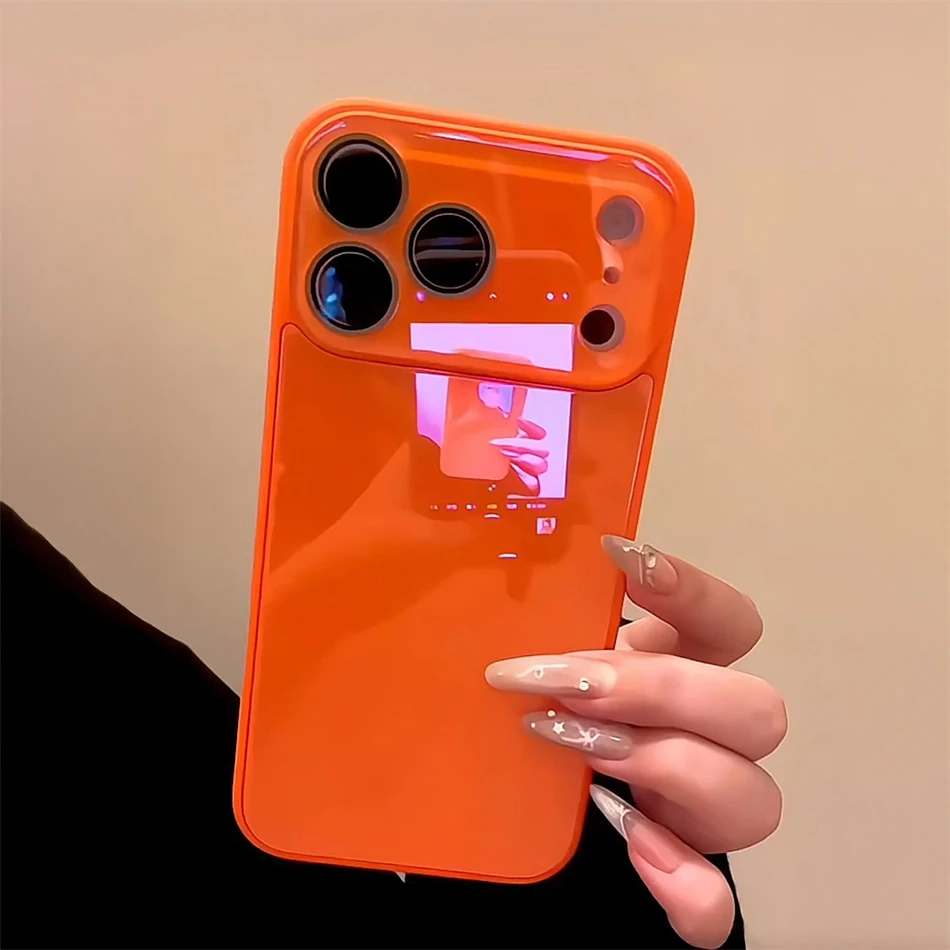 Luxury Candy Color Tempered Glass Camera Protection Case For iPhone 15 16 17 18 Pro Max Shockproof Soft Frame Smooth Hard Cover view 6