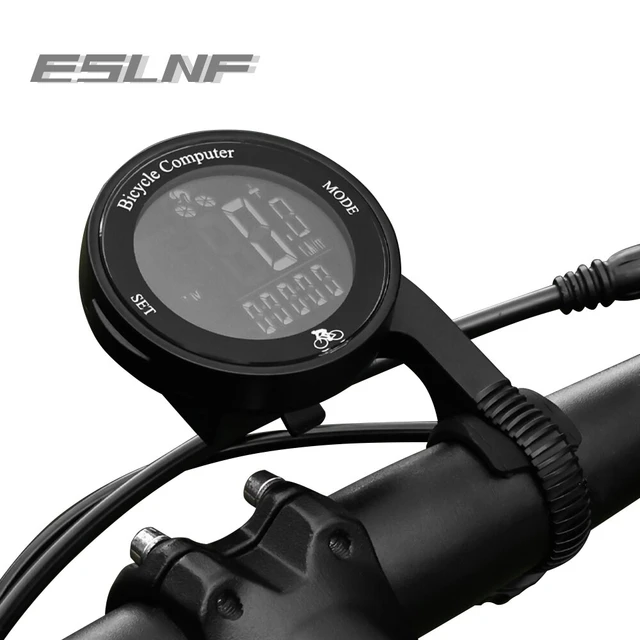 ESLNF Wireless Bike Computer Bicycle Odometer Multi Functional LCD Screen Cycling Speedometer Mountain Bike Speedo Meter AliExpress