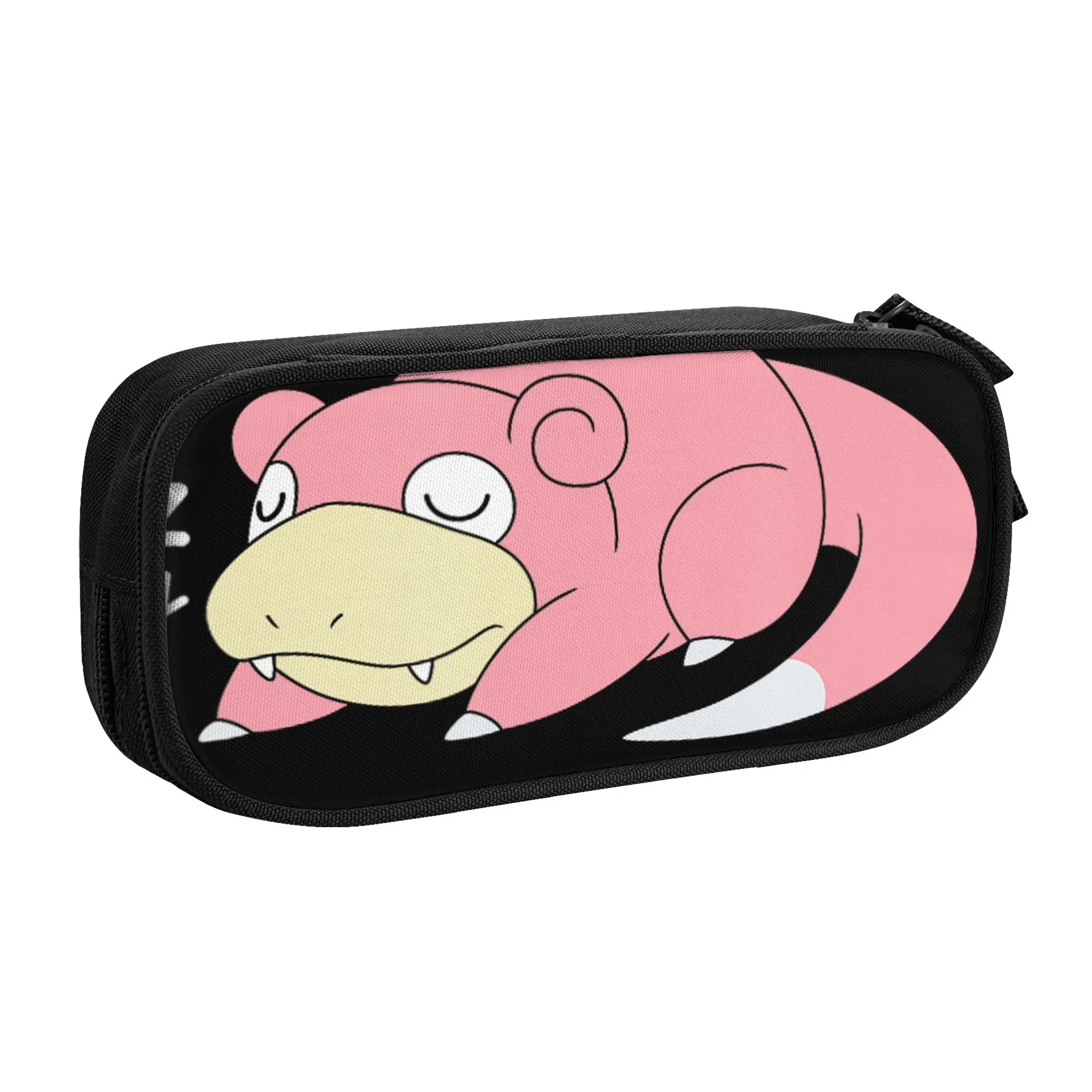 Large Capacity Bags for Child Cartoon Pokemon   Slowpoke Taking It Slow  School Pencil Bag for Boys Gilrs Kids