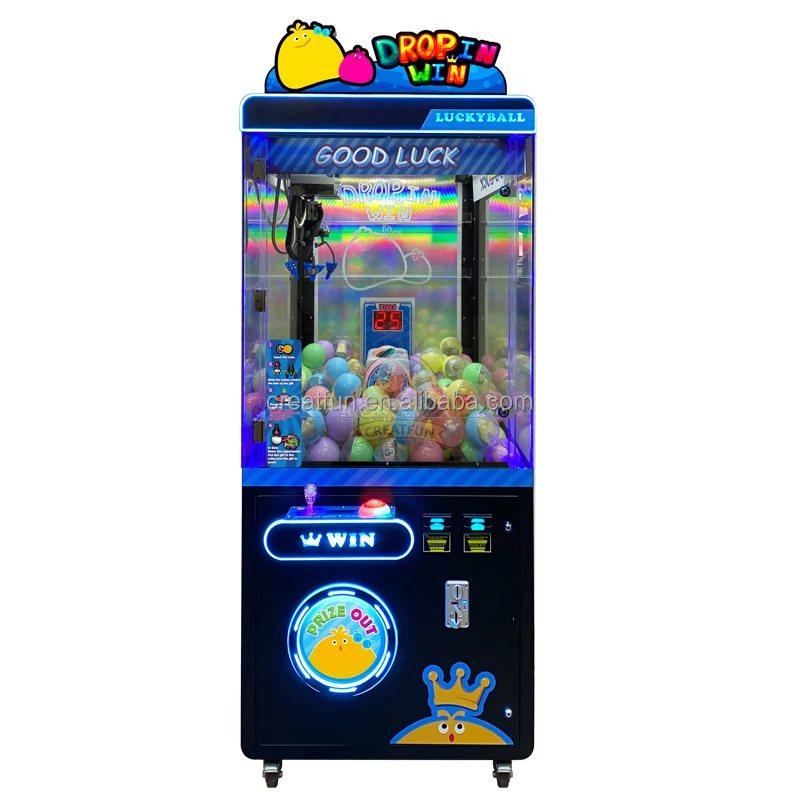 

Новый игровой приз с монетоприемником, аркадная машина Win Claw Crane