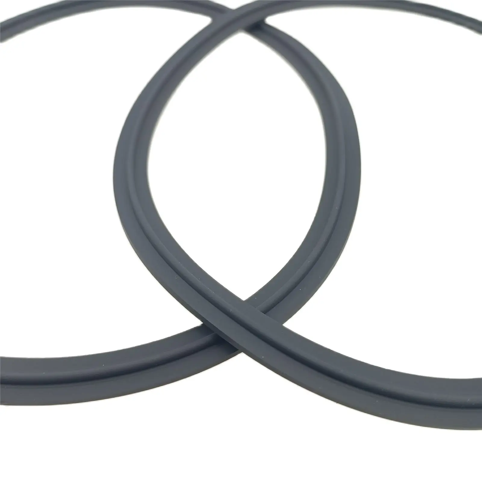 트라이 클로버 호환 FKM 개스킷 트라이 클램프, 6 인치 씰링 팩 2 개