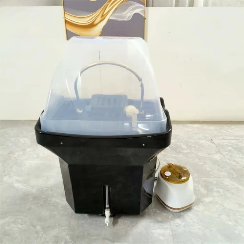 

Fashion Head Therapy Shampoo Basin Mobile Constant Temperature Water Circulation for Beauty Salon Spa Outdoor Use 1 Pcs