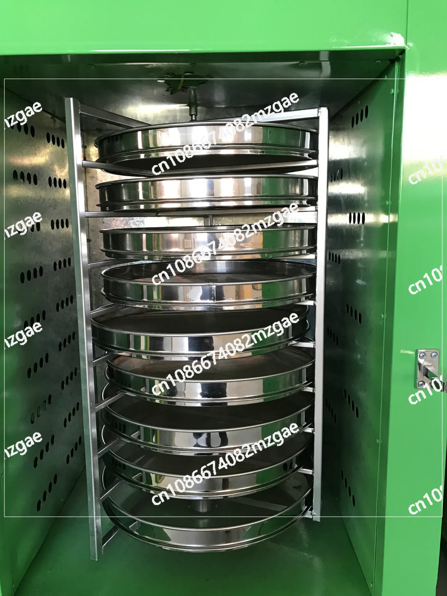 Multifunctional rotary hot air food tea leaves wolfberry Chinese herbal medicine dehumidification dryer baking machine 9 layers