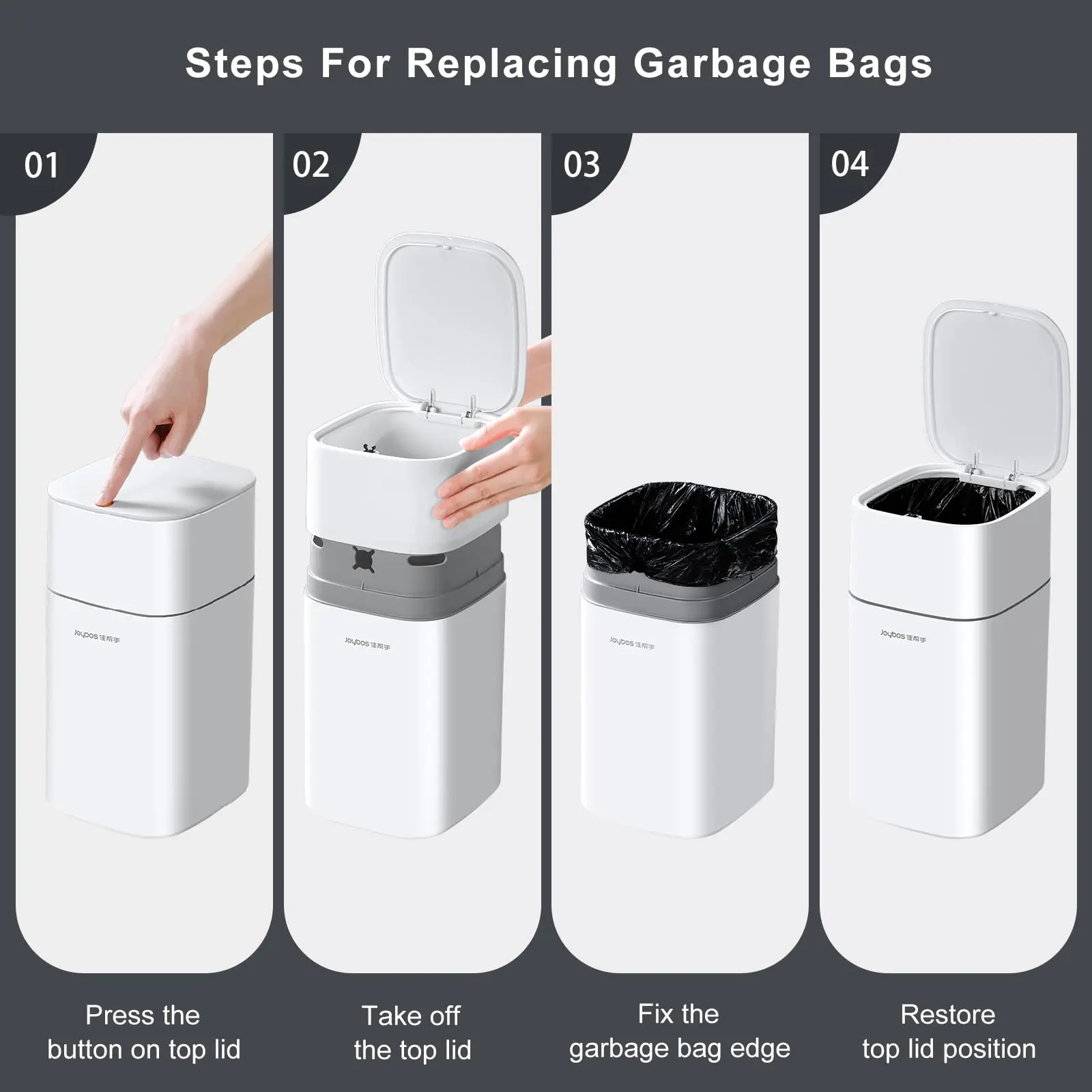 Bathroom Trash Can with Lids,Small Plastic Garbage Cans with Press Pop-up Top Lid,Slim Office Rubbish Can,Waterproof Wastebasket