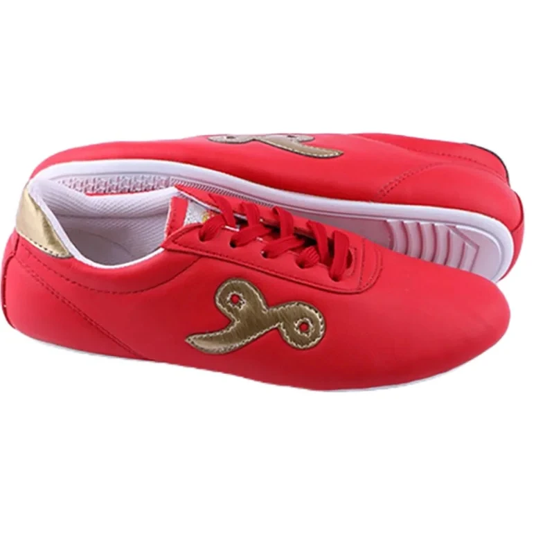 New Martial Arts Shoes Unisex Light Weight Tai Chi Wushu Shoe Soft Sole Leather Traditional Kung Fu Shoes Kung Fu Shoes