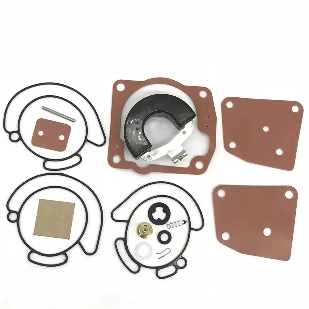 Carburetor Repair Kit with Float for Evinrude Outboard 90-175 Hp 438996