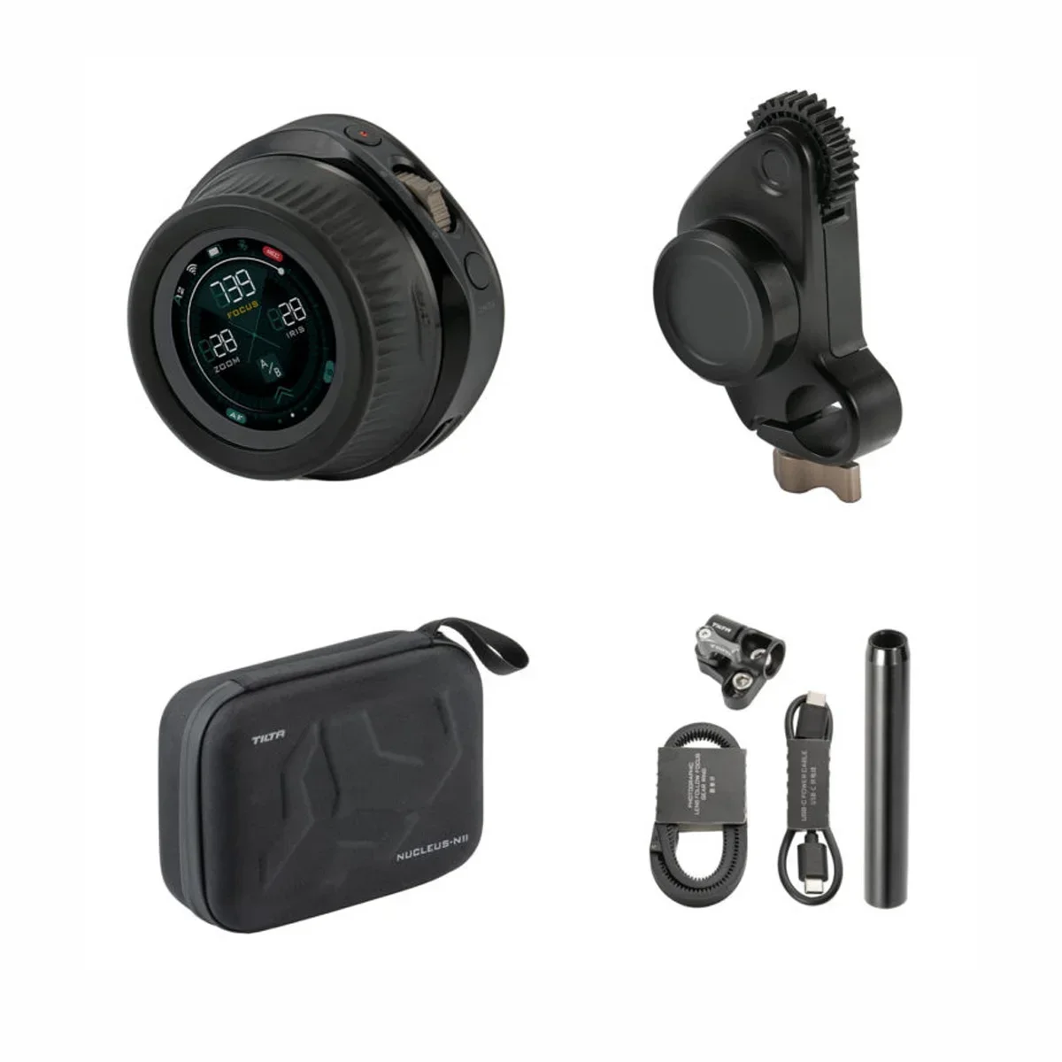 

Tilta WLC-T05 Nucleus Nano II Touch Control Wireless High Performance Motor Follow Focus Lens Control System