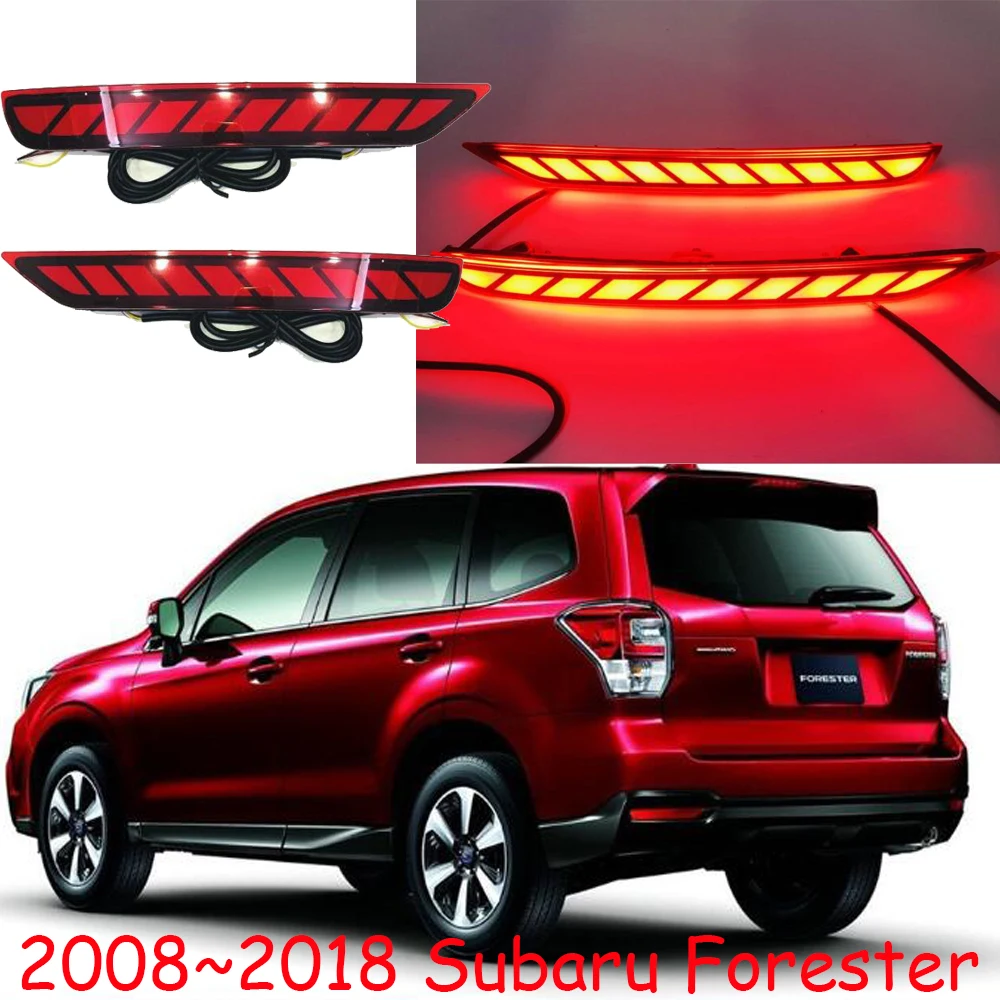 1set car bupmer taillight for subaru forester rear light brake 2008~2018y LED car accessories taillamp for forester rear light