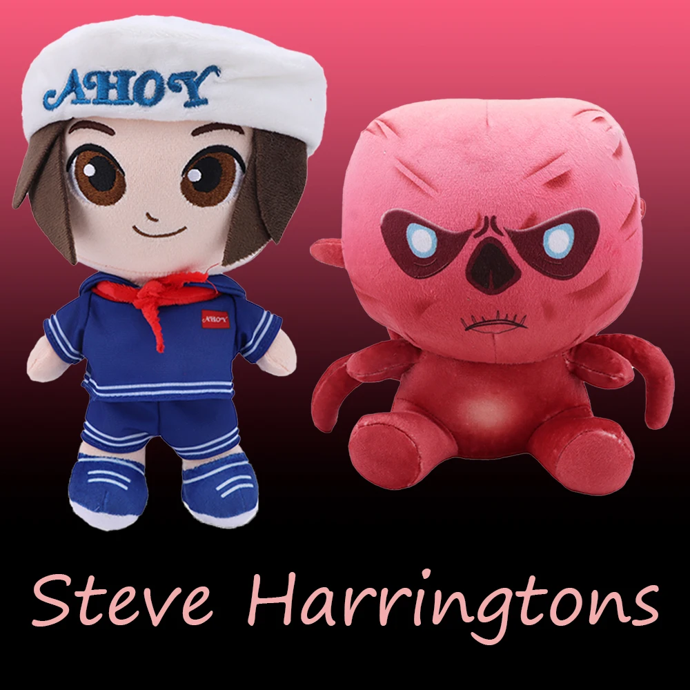 Peluche de Steve Harrington, Vecna 001, Juguete de Peluche, Muñeco de Steve Harrington, Scoops Ahoys, Animal de Peluche Suave, Regalo de Cumpleaños para Fans, Decoración de Habitación