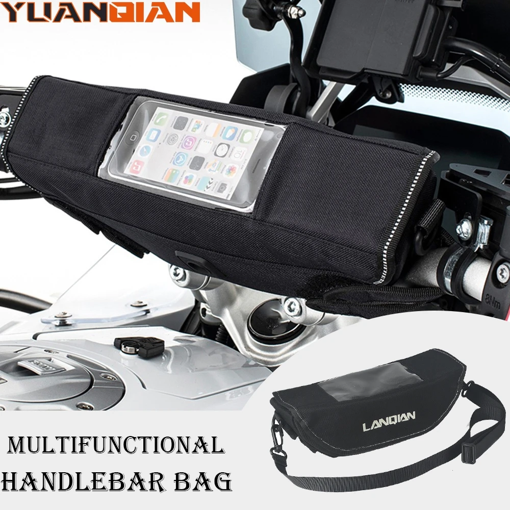 

Motorcycle Handlebar Bag Handlebar Waterproof Bag Travel Bag storage bag For Husqvarna 701 SUPERMOTO ENDURO BAGS SUPER MOTO