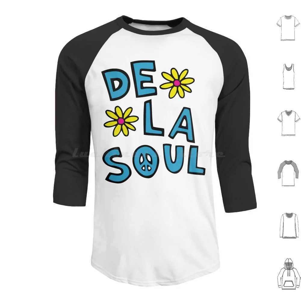 It'S A Daisy Age Hoodies Long Sleeve De La Soul Rap Hip Hop Vintage Retro Old Skool Old School Classic Stakes