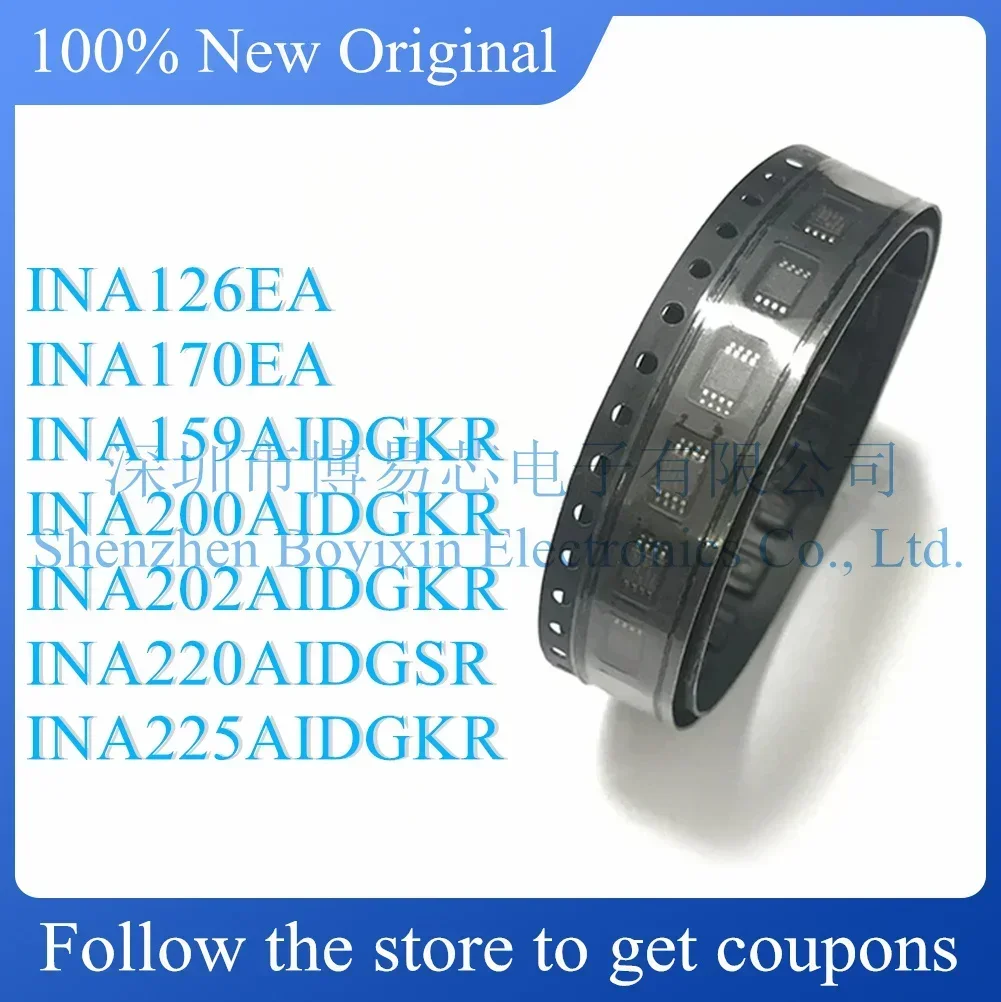 

INA126EA A26 INA170EA A70 INA159AIDGKR CJB BQH INA202AIDGKR BQL INA220AIDGSR OOUI INA225AIDGKR B32 INA200AIDGKR Standard version