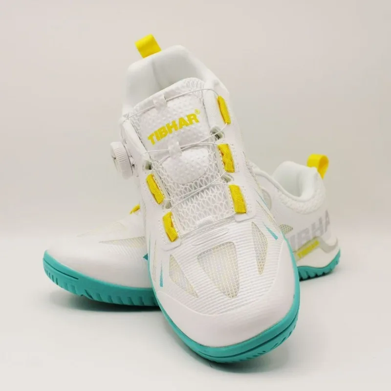

2025 New Summer Table Tennis Shoes Men Women Luxury Brand Court Shoe Unisex Quick Lacing Badminton Shoes Couples Size 36-44