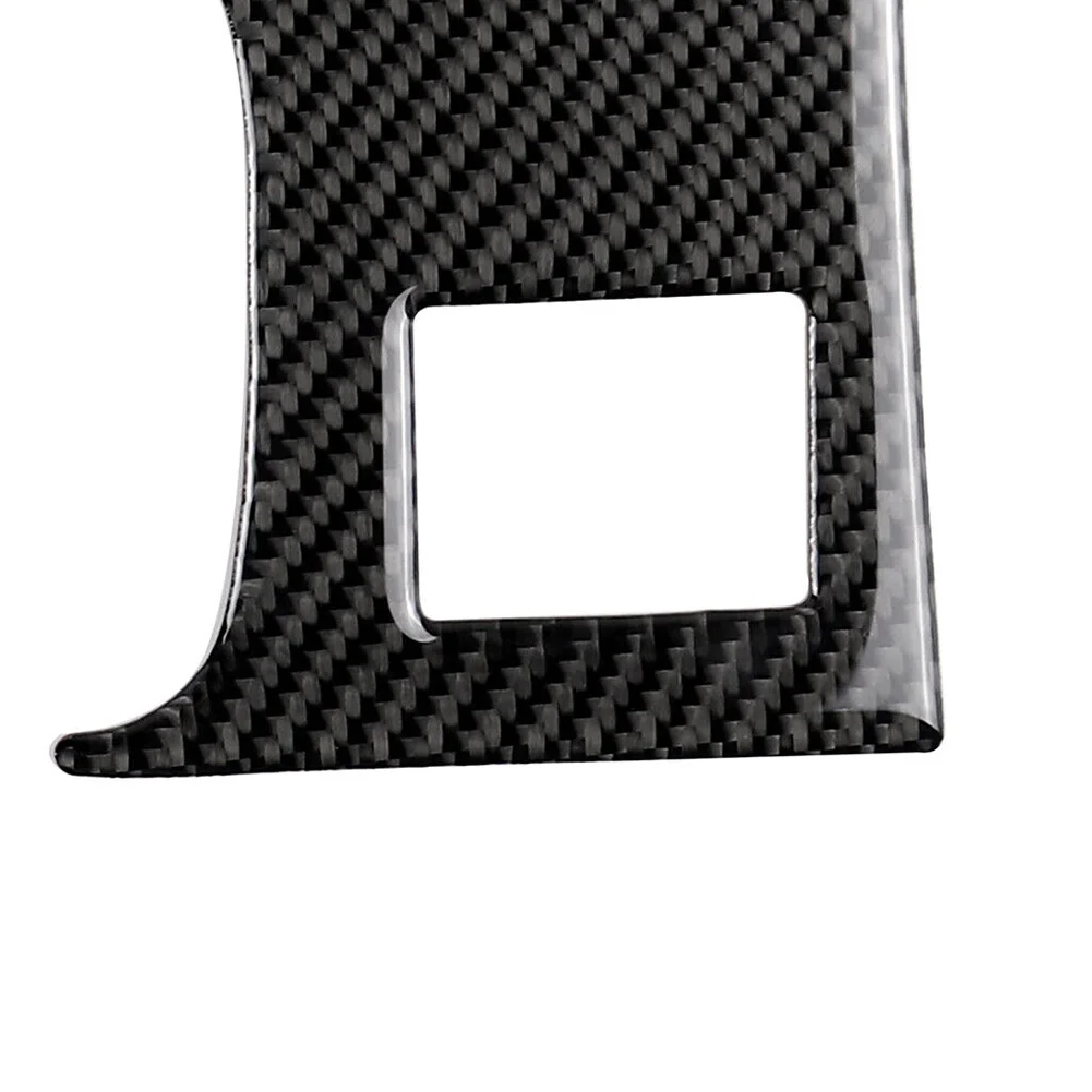 

Черная карбоновая накладка на центральную консоль и панель переключения передач для Lexus IS200t 250 350 IS F, идеальная совместимость, простая установка