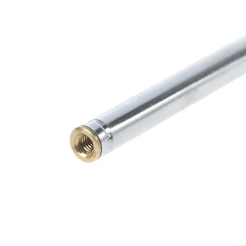 203b 80mm 길이 5 섹션 텔레 스코핑 스테인레스 스틸 FM 라디오 안테나 수신기 무선 장비 용 텔레스 스코픽 공중