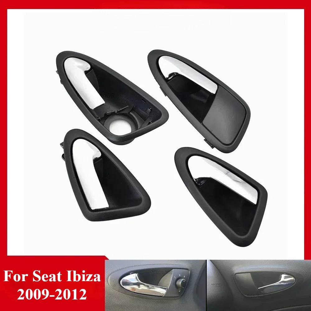 لمقعد إيبيزا 2009-2012 مقابض الأبواب اليسار اليمين السيارات الداخلية 6J0837113A اكسسوارات السيارات