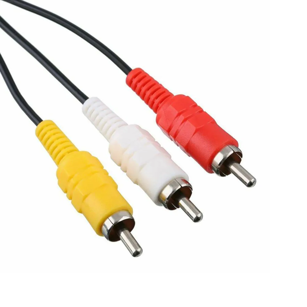 Cable AV de Audio y vídeo para consola Sony Playstation 1, 2, 3, RCA, Cable de cobre, PS2RGB, PS2AV Multi