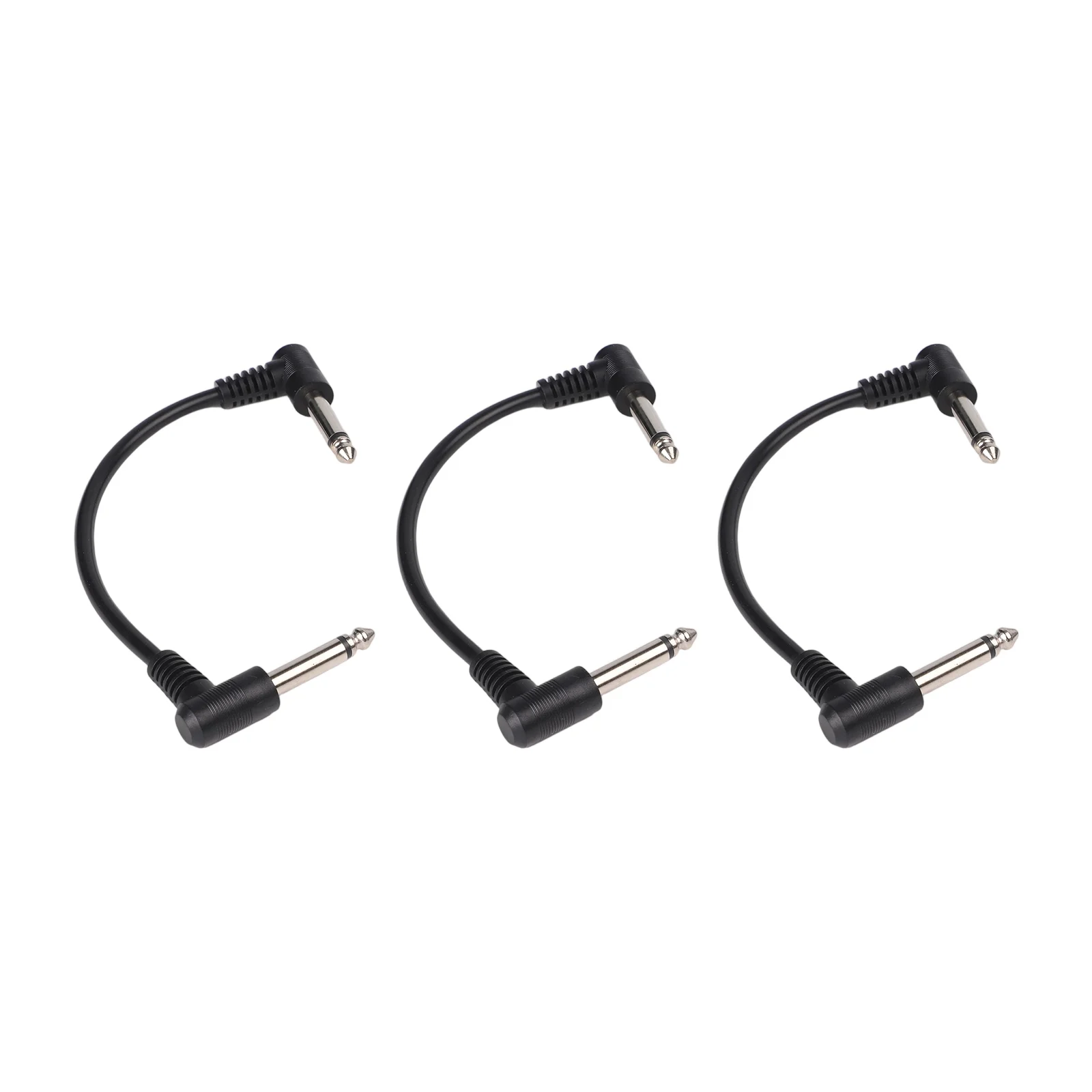 6-Inch Performance Cable Right Angle Cable Robust Outer Jacket Tensile Strength Minimal Sound Loss High Performance Pedal Cable