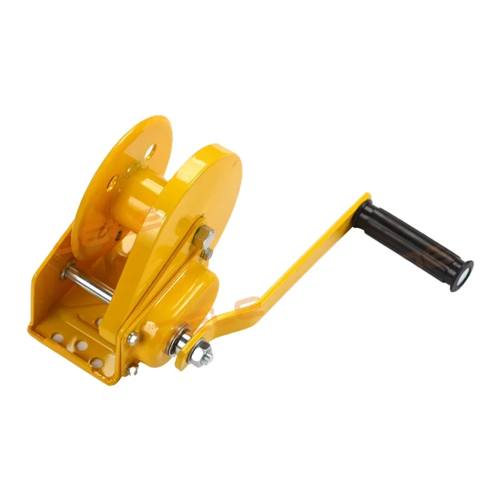 High-quality 1800LBS Hand Winch Puller Lifting Winch Hand Brake Winch