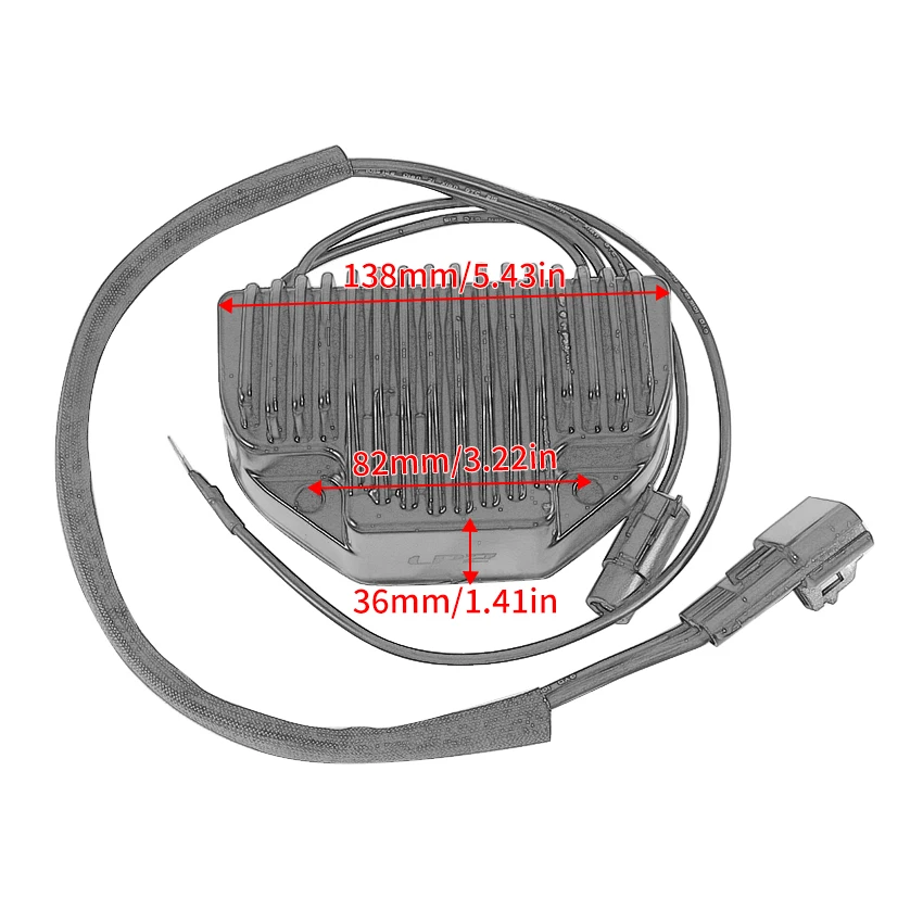 OEM: 74440-01 Motorrad 12V Spannungsregler Gleichrichterteile für Harley Davidson Night Rod VRSCD V-Rod VRSCA (EFI) VRSCX – Detail 10