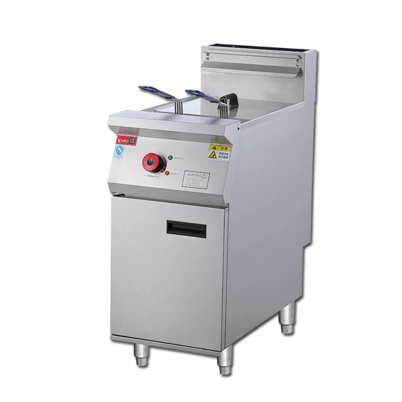 

Vertical Electric Fryer Commercial Single Cylinder Fryer Double Cylinder Fryer