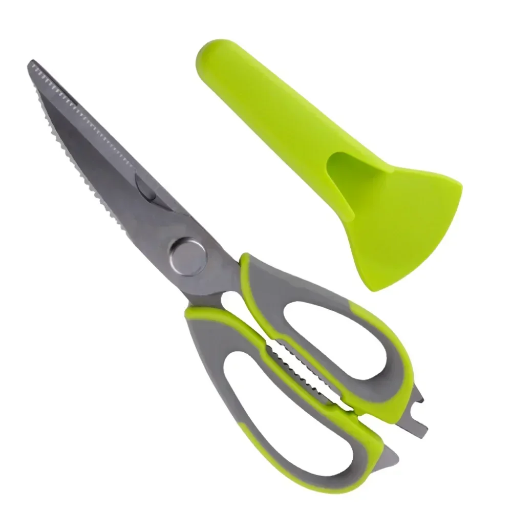 Heavy Duty Detachable Magnetic Stainless Steel Hand Shears, Kitchen Chicken Bone Barbecue Vegetable Household Cutting Tool