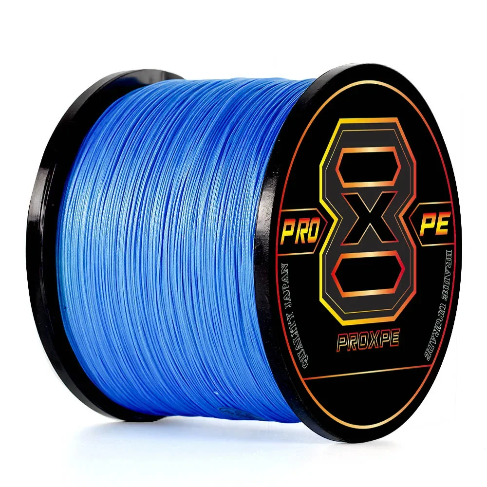 PROXPE X8 Braided Lines 100/300/500/1000M Pesca Japan Mutifilament Carp Wire Pesca 20-100LB Super Strong PE Fishing Line Tackle