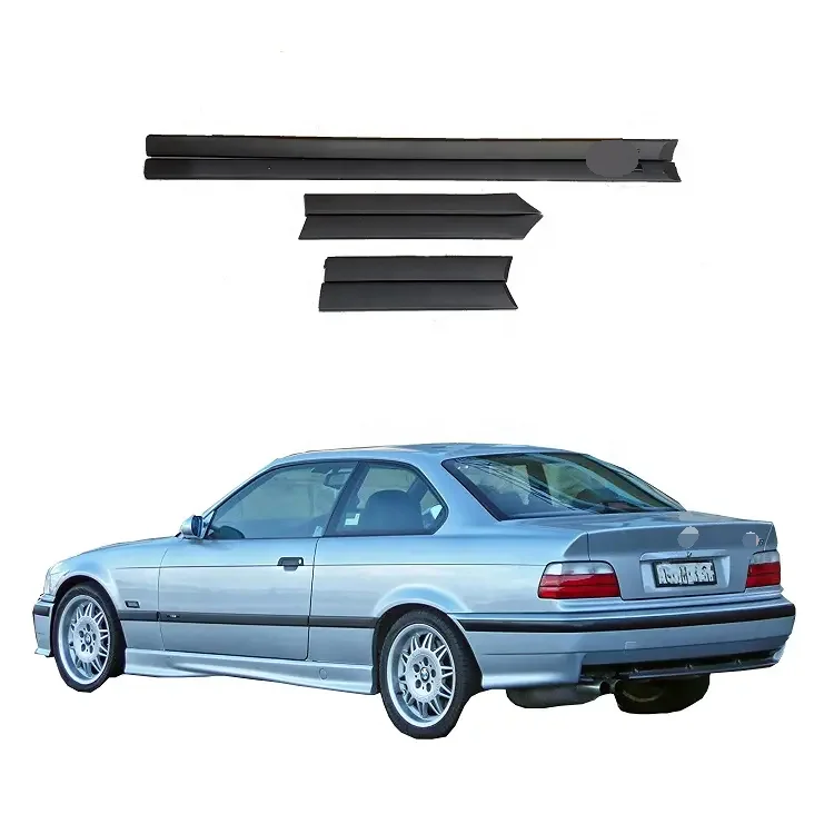 

BODY SIDE MOLDING MOULDING TRIM For BMW 92-98 E36 M3 3-SERIES COUPE 2D 2 DOOR
