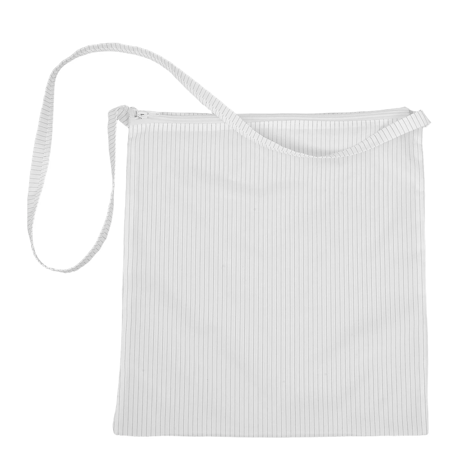 

Waterproof Anti-Static Cleanroom Storage Bag Single Shoulder Strap Portable Electrostatic Garment Pouch Reusable Protective