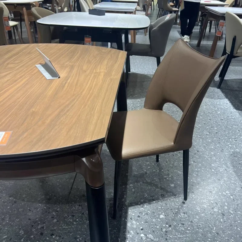 JHZ for Comfortable Waiting Dining Chairs Ergonomic Creative Balcony Clear Dining Chairs Wedding Muebles Suite