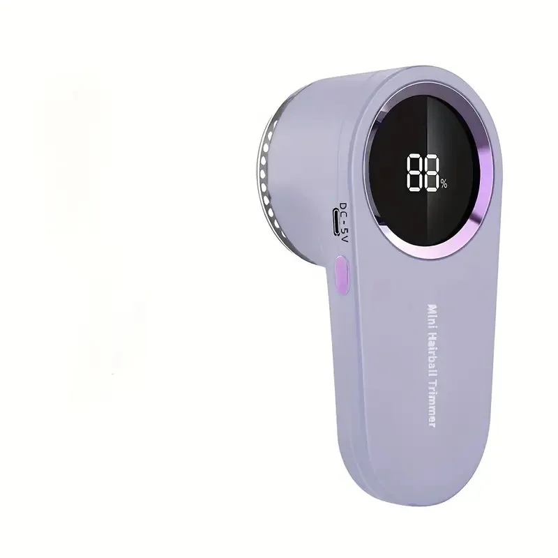 USB-Aufladbarer Haarentferner - Tragbarer Kleidungs-Fusselentferner mit Digitalanzeige, Kleidungs- und Socken-Fusseltrimmer – Detail 9