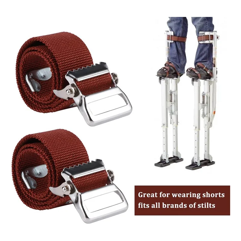 Sangles de bandes de jambe AEE2-Stilt, échasses confortables et réglables pour cloisons sèches, sangles de bande de jambe, pièce de rechange pour amélioration de l'habitat