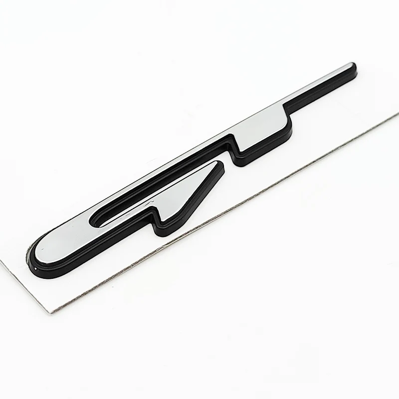 3d ABS Chrome Black Logo GT Line Emblem Car Trunk Badge Adhesive Decal GT Line Sticker Accessories image 5