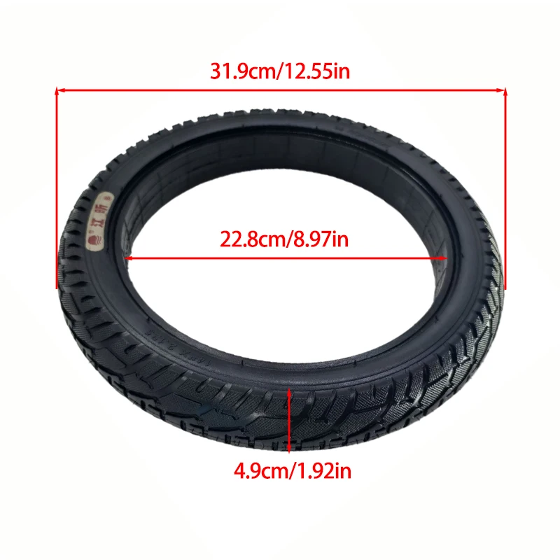 NEW 14 inch solid tire 14X2.125 non inflatable solid tire suitable for 14 inch 14X2.125 solid tire non inflatable bicycle tire