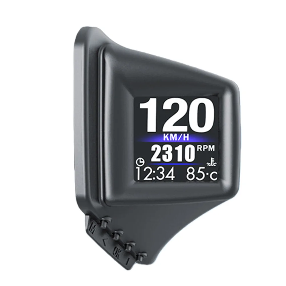 

Для автомобиля: приборная панель OBD2 GPS HUD для вождения и ежедневных поездок, гибкая установка, восемь интерфейсов отображения.