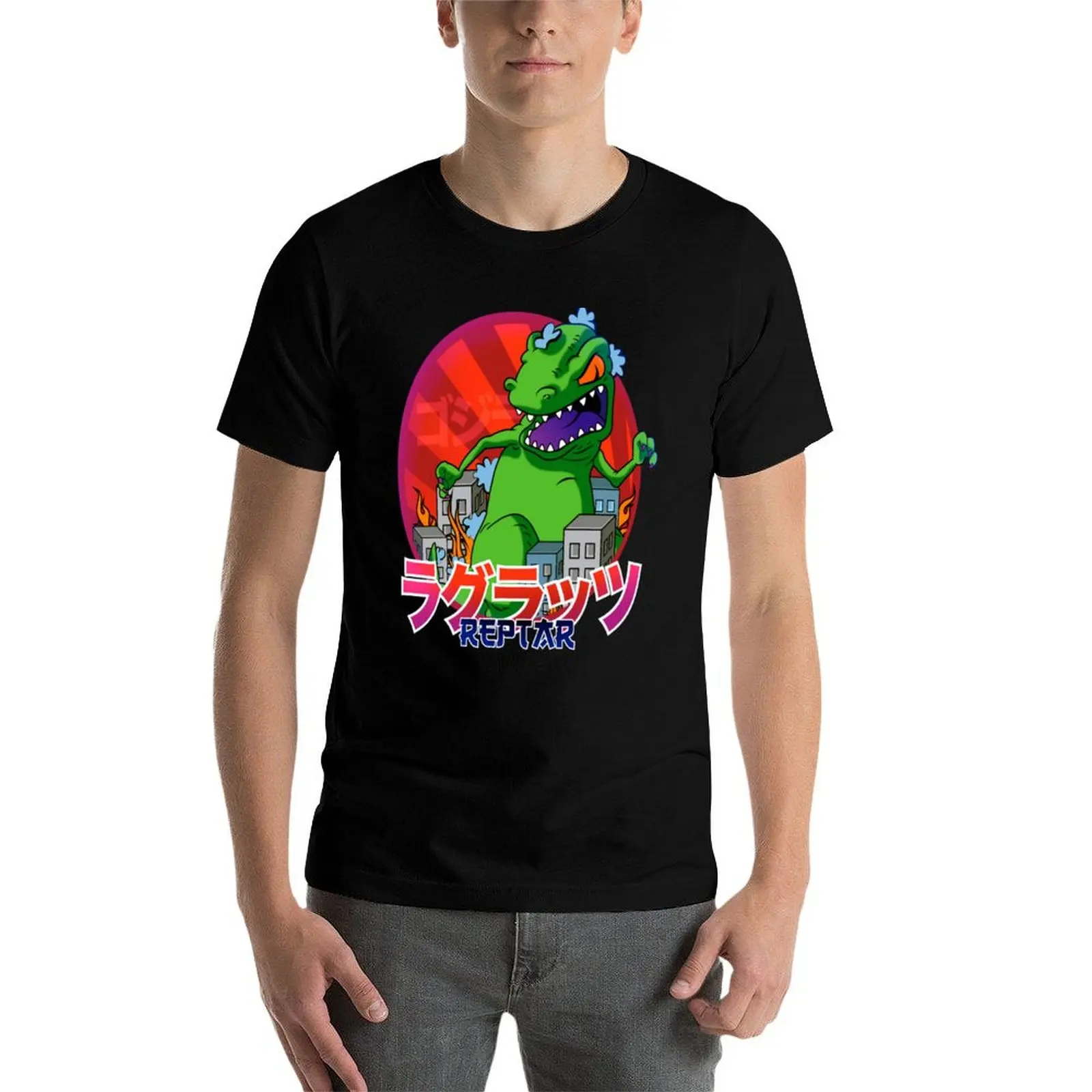Gamera Attack T-Shirt Rohlinge Anime Stuff Anime Figuren Outfits für Männer