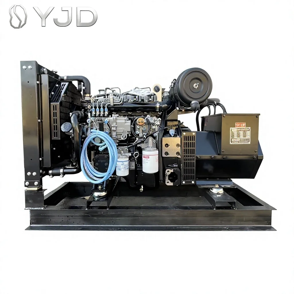 YC4V45Z-D20 30KW 35KVA High Speed Diesel Open Frame Type Diesel Generator Brushless Alternator GenSet Auto Start With ATS