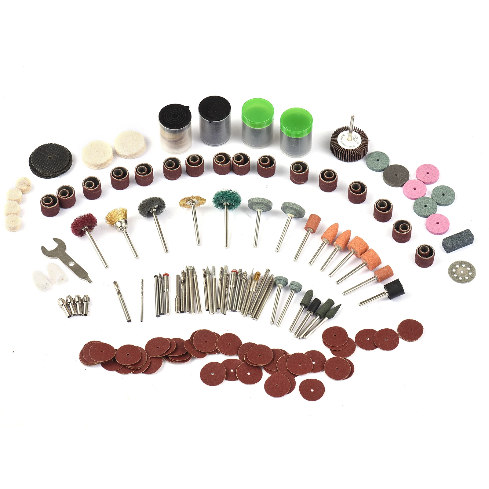 508Pcs Rotary Tool Bit Set Versatile Rotary Tool Accessories Set Grinding Sanding Woodworking Engraving Polishing Accessories