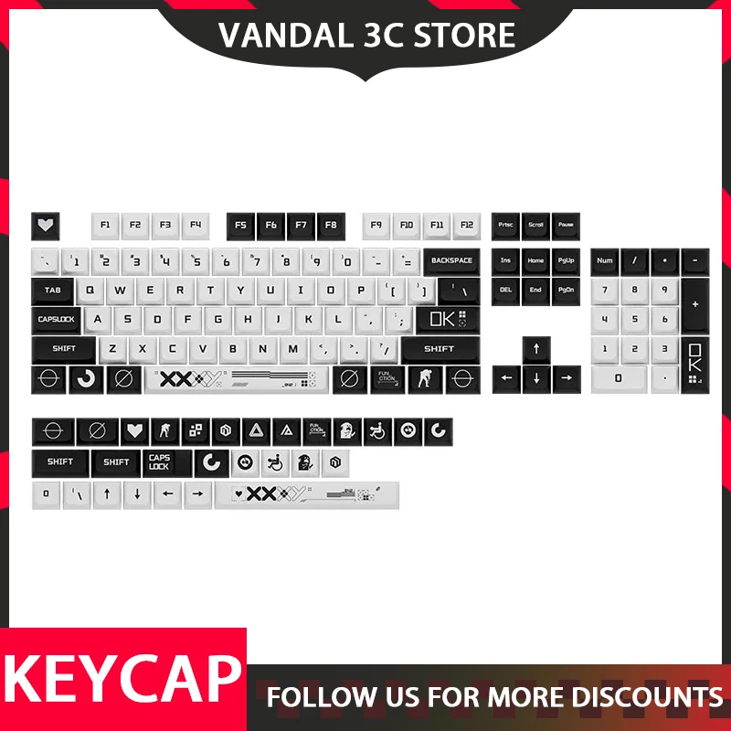 

Клавиши PRINTSTREAM Csgo с изображением алого и кровяного алых движений, персонализированные клавиши PBTt Sub XDA для 68 84 98