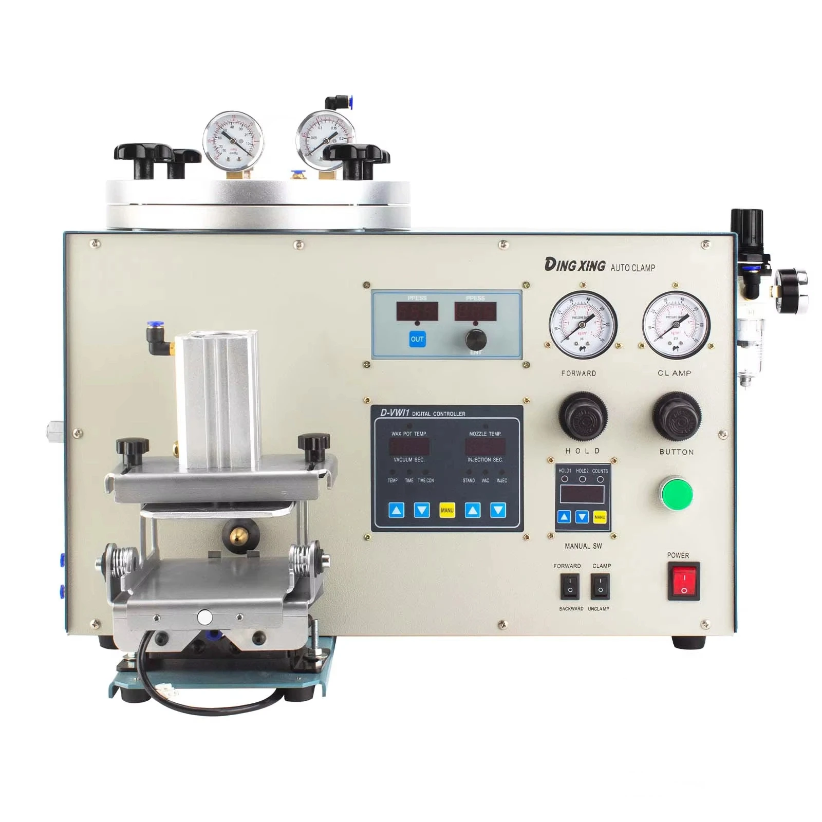 

ZL-510 Wax injection machine Jewelry equipment set Casting machine, hair-free edge wax uniform gold punching tool