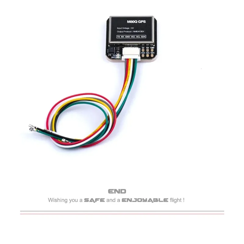 M80Q GPS Module Built-in Compass For FPV Freestyle Long Range Drone