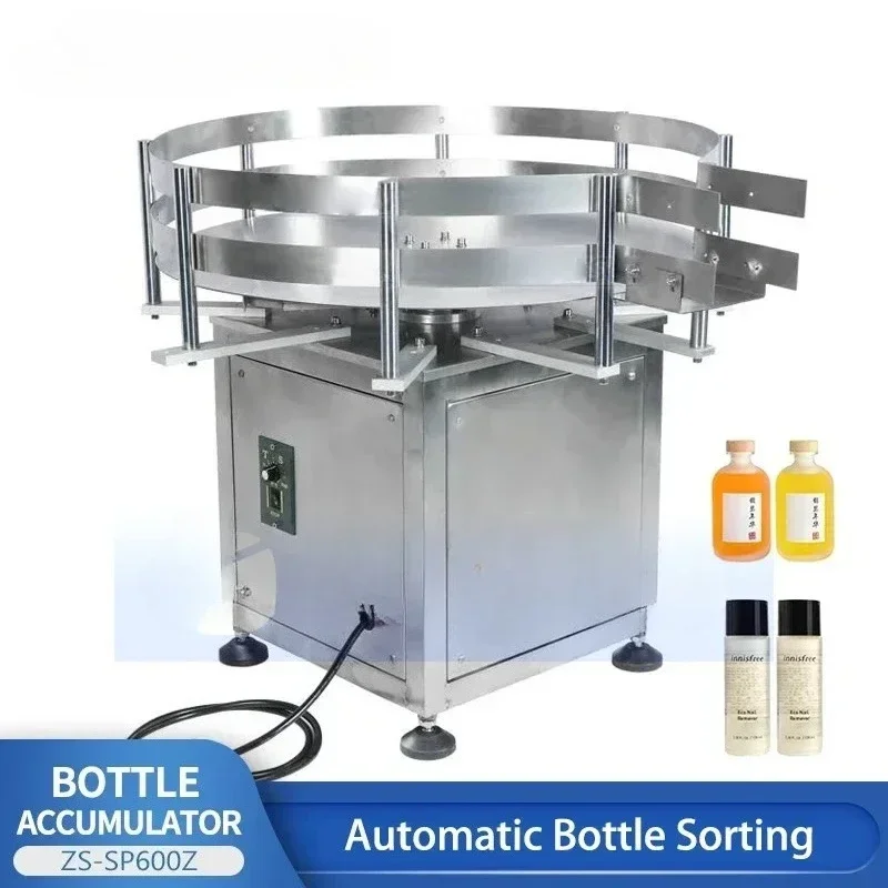 

ZS-SP600Z Desktop Automatic Rotary Round Plastic Bottle Collecting Sorting Turntable Packaging Machine Production Line