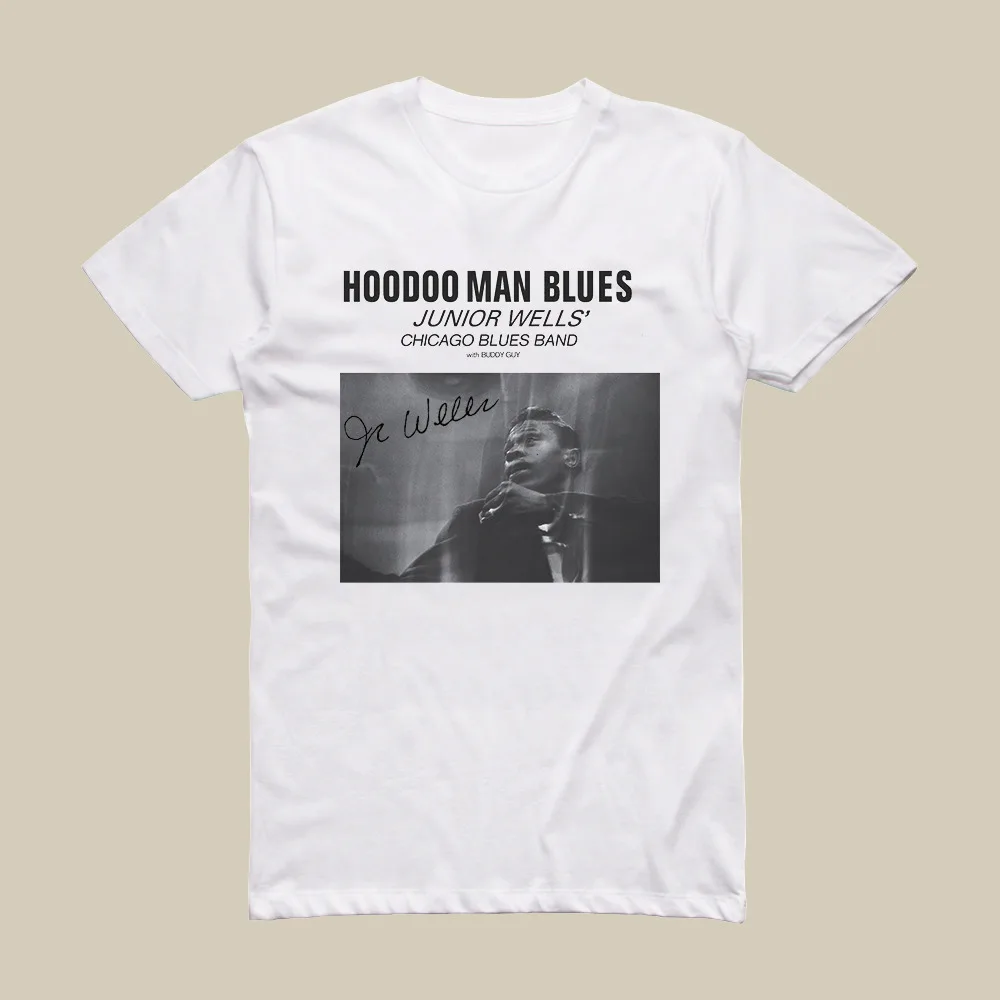 Junior Wells Hoodoo Man Blues TShirt Short Sleeve White Unisex S-5XL CC2170