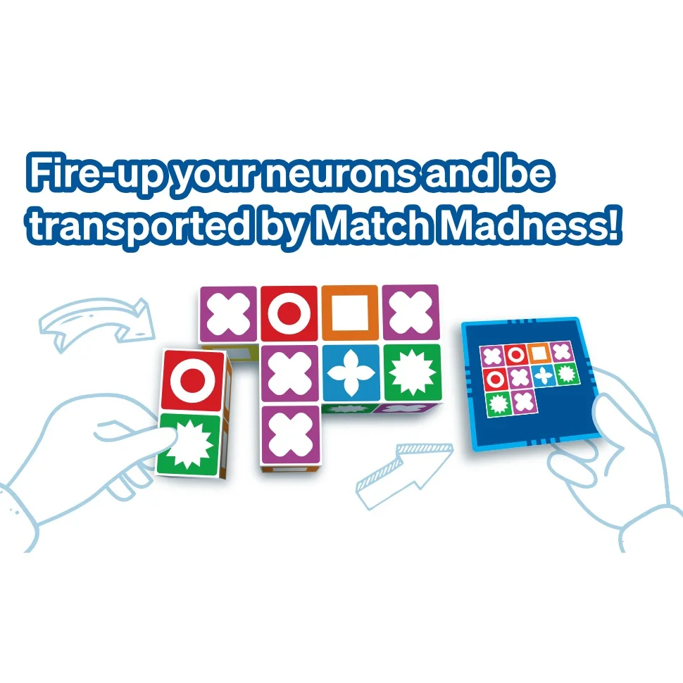 Kids Space Board Game, Logical Thinking Matching Puzzle, Memory & Party Game for Children, Interactive Learning Educational Toys