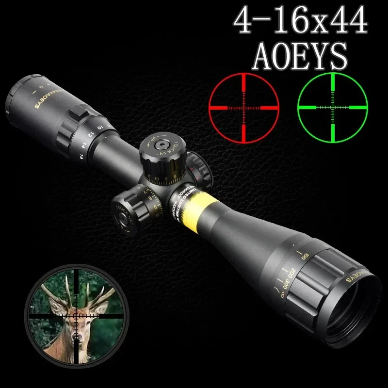 

4-16x44 AOEYS Rifle Scopes Sniper Air Gun Sight for Hunting Airsoft Optical Telescopic Spotting Riflescopes Airsoft Optic Sight