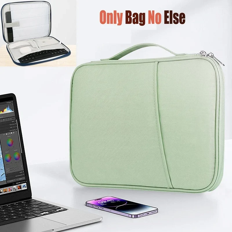 Universal for Alldocube Ultra Pad iPlay 60 Pad Pro Tablet Storage Bag Waterproof Sleeve Handle Zip Pouch Multi Pocket Carry Case