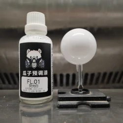 Paint Pigment Fluorescent White Spray Coating Airbrush Oiliness Model Coloring No need Dilute Hobby Toys DIY 50ML FL.01