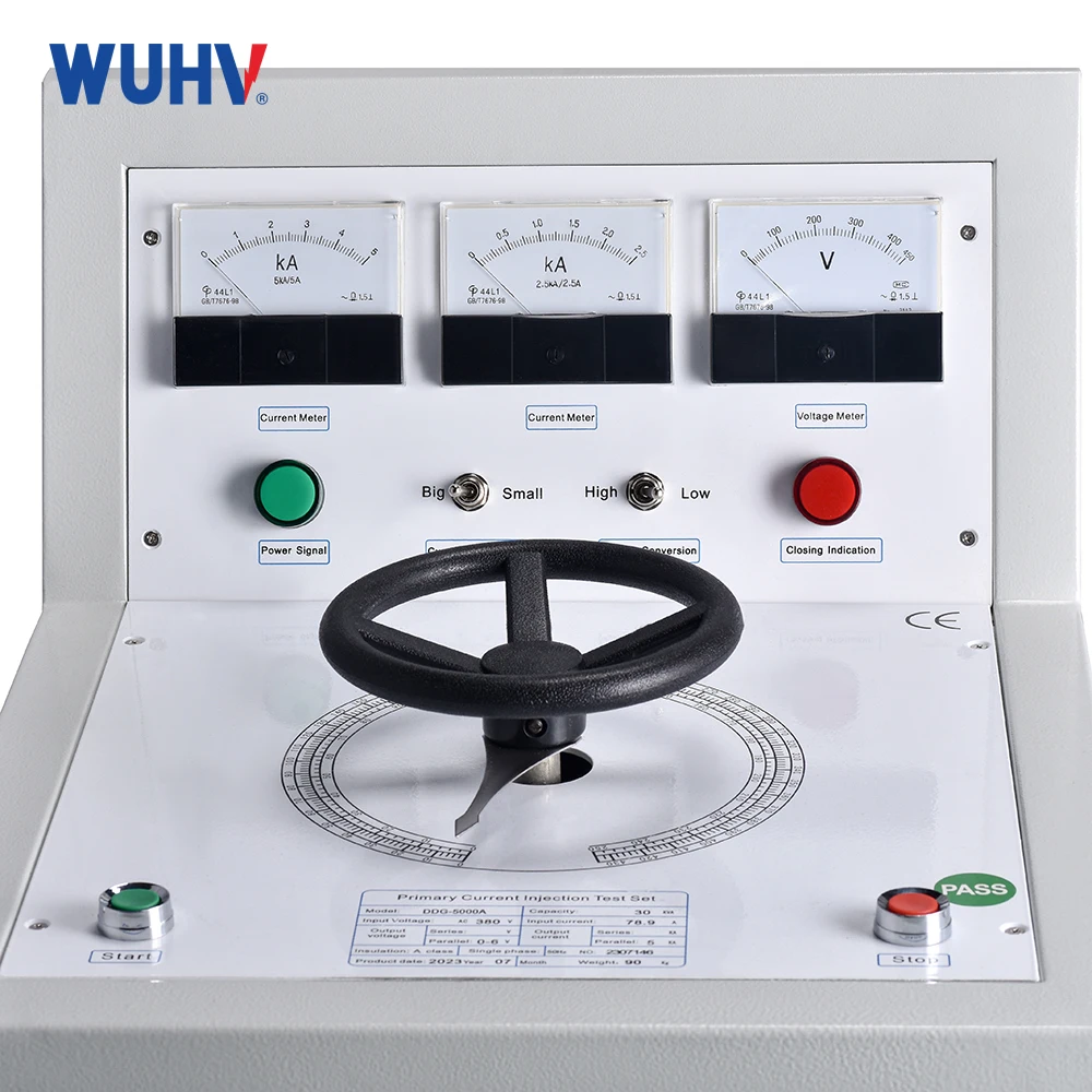 DDG 1000A High Current Tester Primary Current Injection Tester